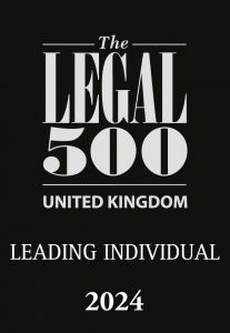 Legal 500 UK 2024 Leading Individual